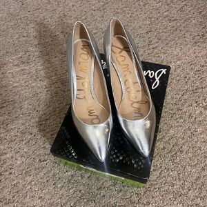 Sam Edelman Tatiana leather block heel pumps - size 9